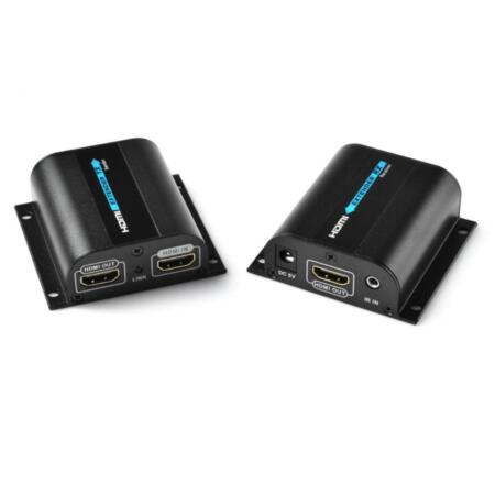 SAM-3384|HDMI Video & audio signal extender (50m) through UTP/STP Cat5/5e/6 network cable