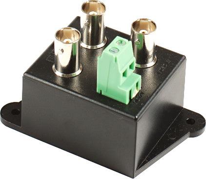 SAM-595|1 input 2 outputs video distributor, including power supply