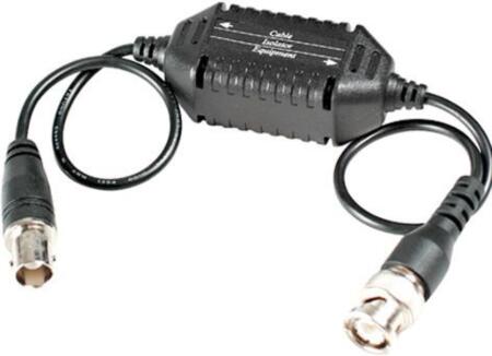 SAM-602|Ground loop isolator to eliminate video interference on coaxial cable