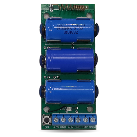 UPROX-049 | Trasmettitore multifunzione U-Prox. Bidirezionale. Frequenza RF 868MHz. Portata fino a 1600 metri in campo aperto. Ingresso allarme via cavo e tamper tamper. Rilevamento dell'inibizione. Tamper antiapertura. Potenza di uscita 3,3 V. Alimentato da 3 batterie CR123A 3V. Compatibilità con rilevatori di terze parti con uscita allarme cablata