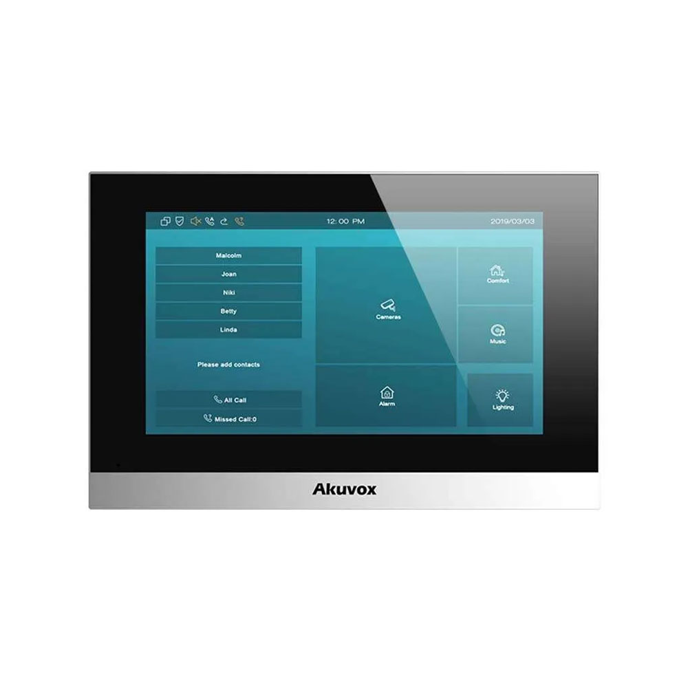 AKUVOX-33 | Moniteur d'intérieur WIFI 7