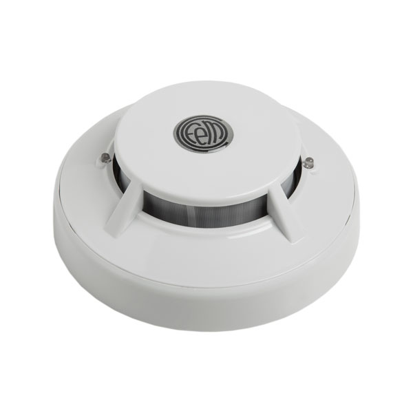 COFEM-25 | Detector óptico de humos microprocesado para detección de incendios. Doble LED de alarma. EN54-7.