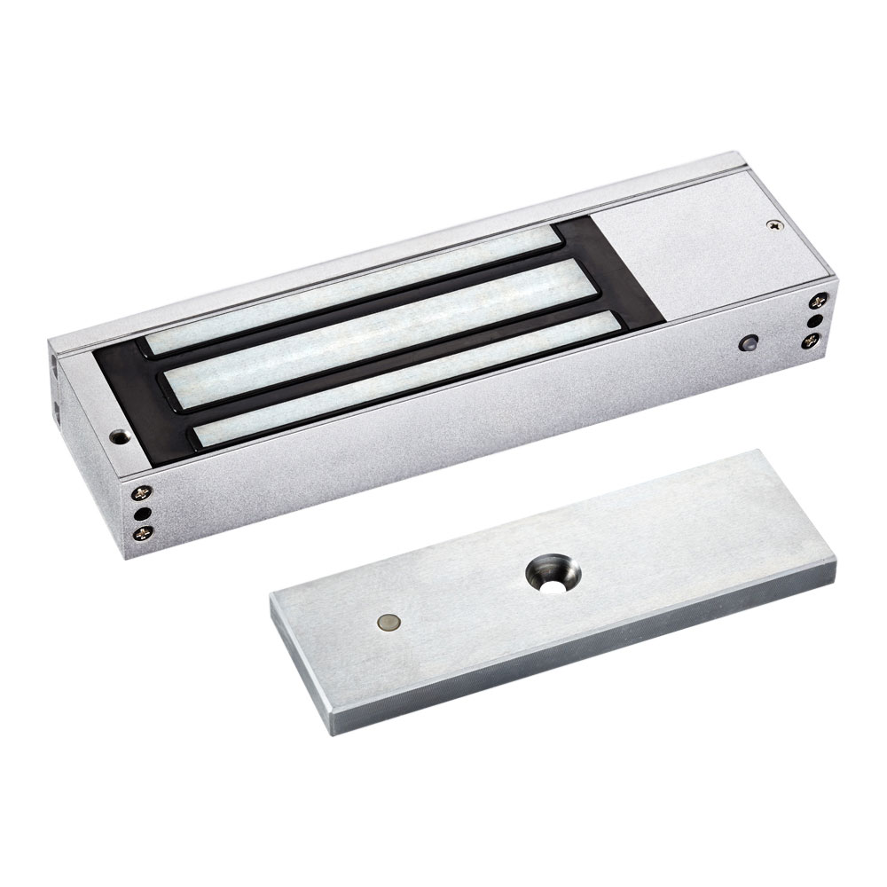 CONAC-673N | Electromagnetic surface retainer for a single door with LEDs