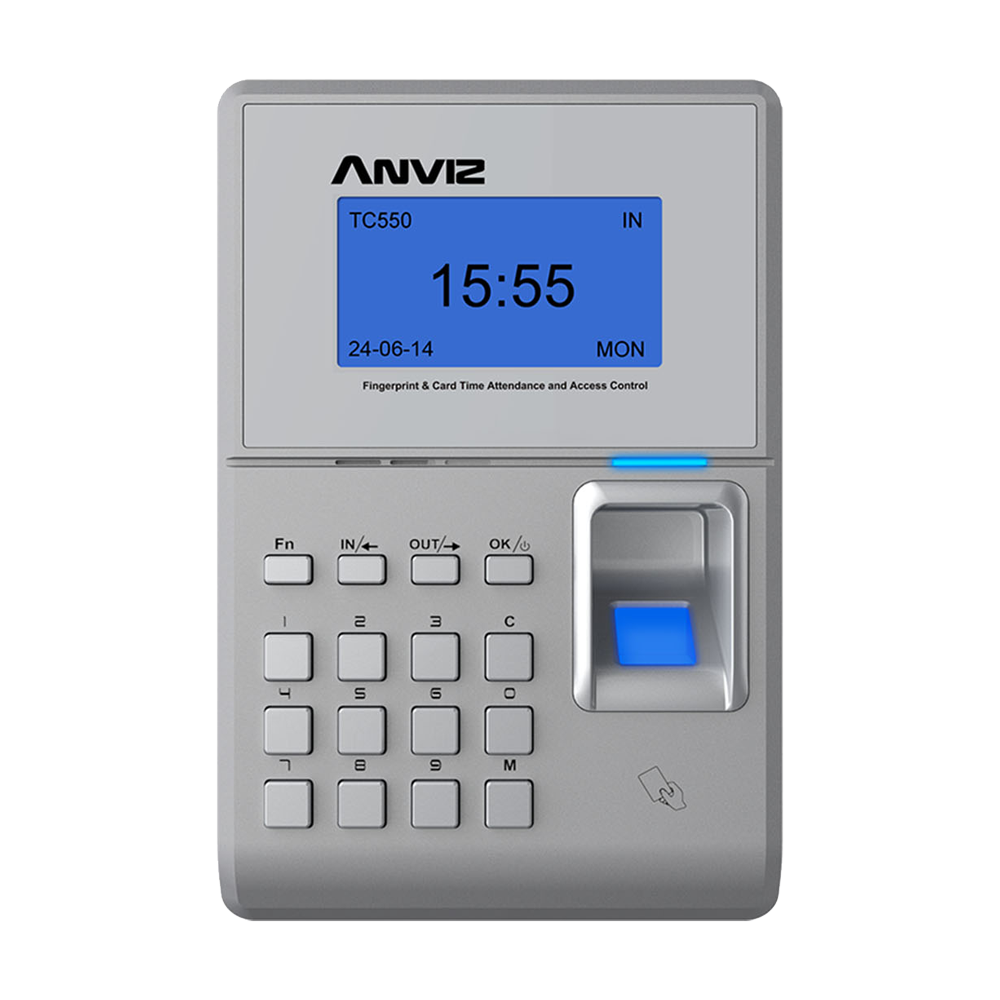 Anviz Anviz TC550 Lector biométrico autónomo de accesos y presencia… 