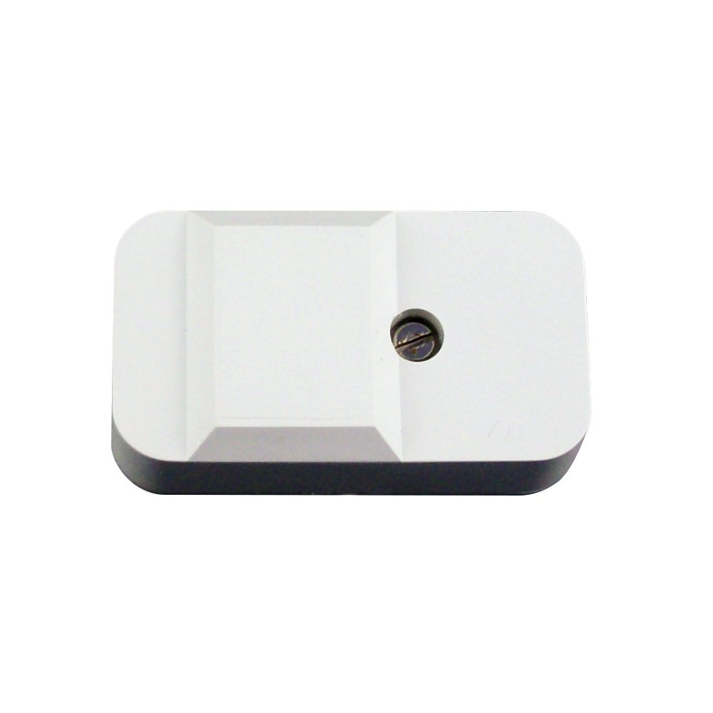 CQR-8 | Sensor de golpes esclavo para conectar a la unidad analizadora CQR-7 (se pueden conectar un máximo de 2 unidades esclavas). 4 terminales de conexión. Alcance máximo en cristal de Ø4 m de diámetro. No requiere alimentación.