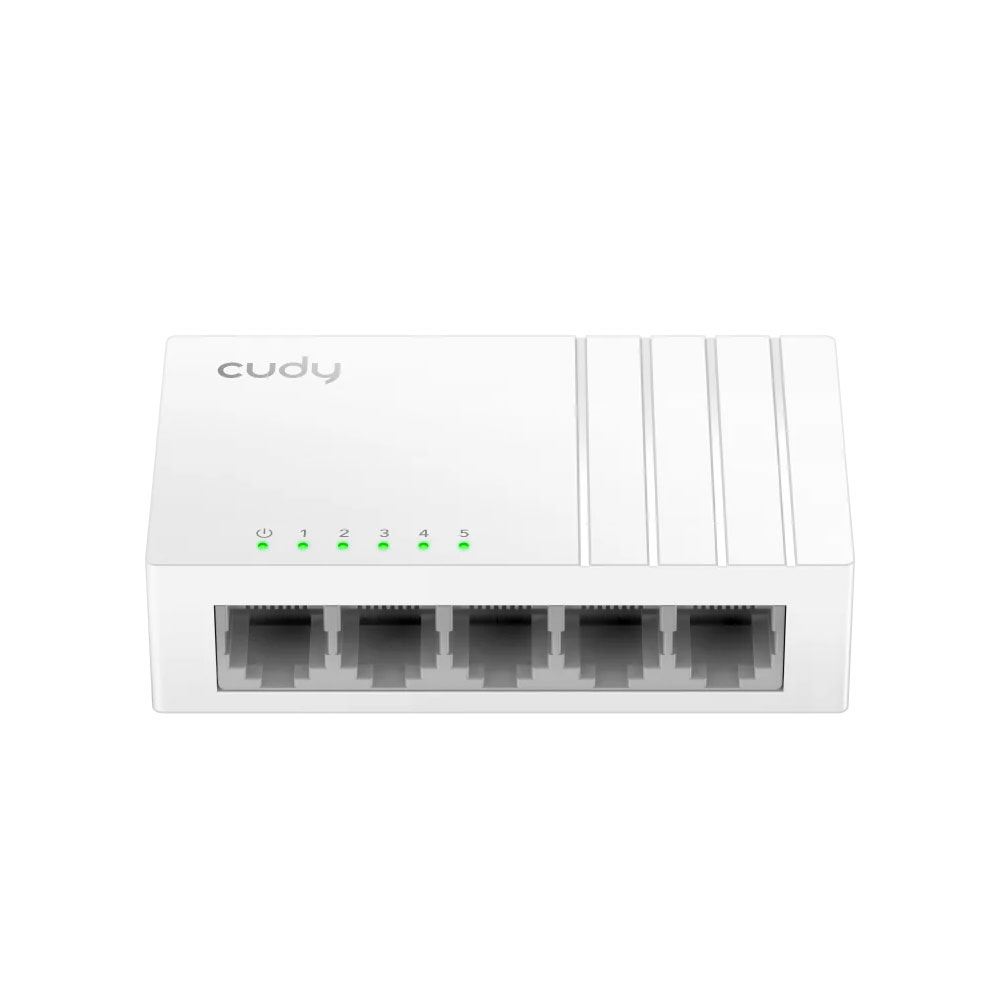 CUDY-78 | Switch de escritorio de 5 puertos 10/100 Mbps