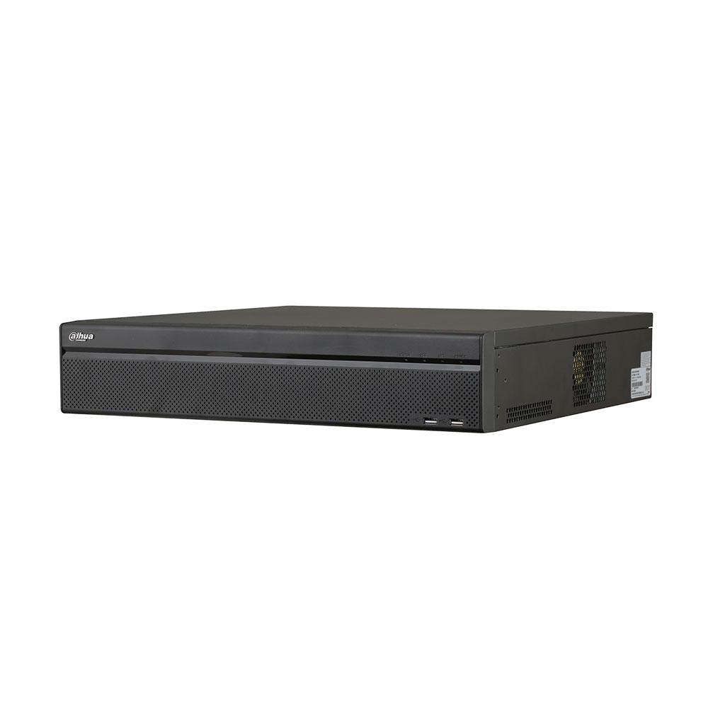 DAHUA-1396-FO-RE | NVR IP de 64 canaux jusqu'à 12MP avec switch de 16 ports PoE+ dont jusqu'à 8 admeten ePoE et EoC