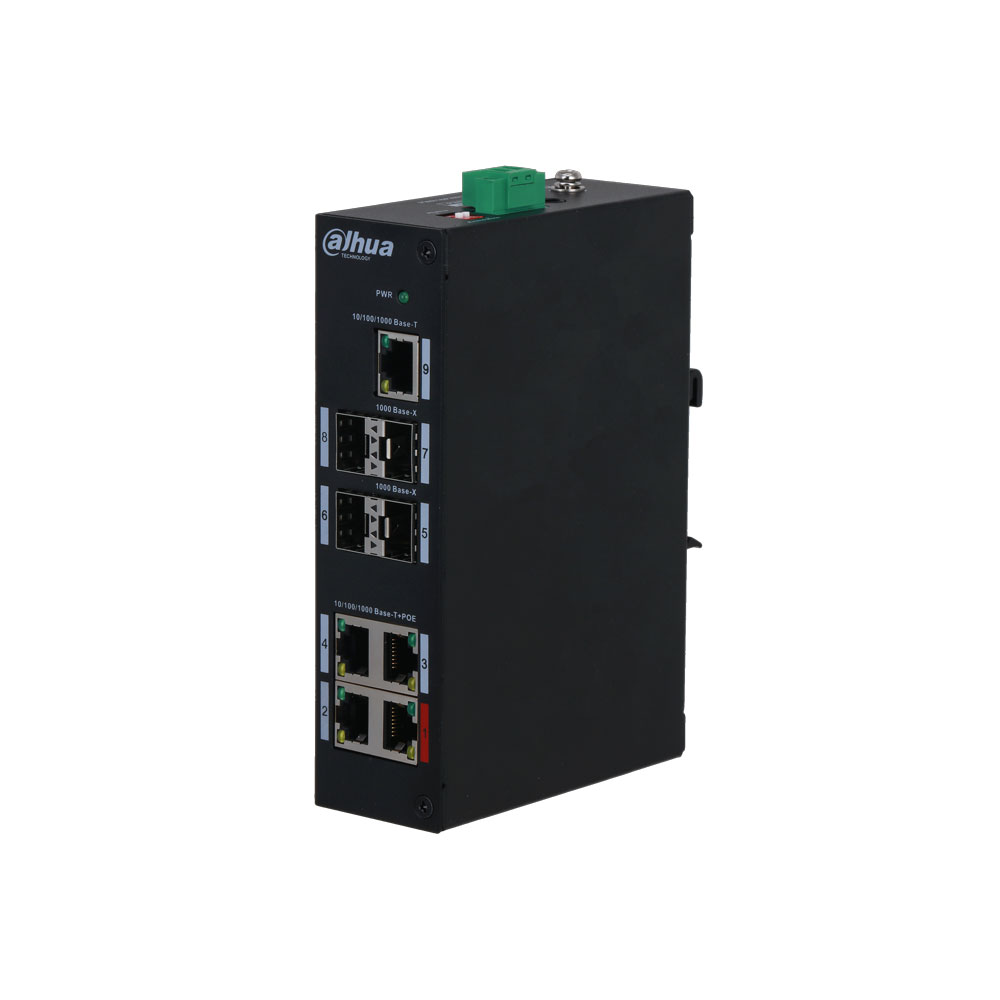 DAHUA-1758N | 9-port unmanageable switch with 4 PoE