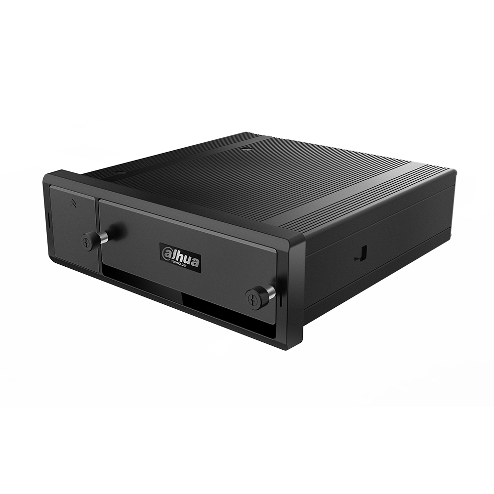 DAHUA-1783 | XVR 5 en 1 móvil de 4 canales HDCVI/HDTVI/AHD/CVBS + 4 canales IP 4MP (sumado a las entradas BNC). H.265, Smart H.265, H.264, Smart H.264. Audio bidireccional. Reproduce 1 canal. Grabación de 4 canales 1080P en tiempo real. 2 salidas TV y 1 salida VGA. Audio bidireccional. Detección facial. 9 entradas / 2 salidas de alarma. Admite 1 HDD. Ranura para tarjetas SD. Incluye módulo GPS, 3G/4G y WiFi. Puerto RJ45. 3 USB 2.0, 1 RS485, 2 RS232. Tolerancia a vibraciones. 6V~36V.