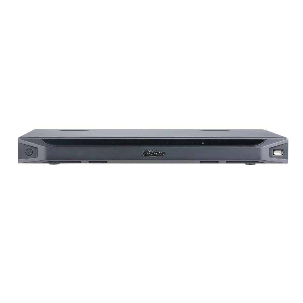 DAHUA-1827 | Decoder IP di segnali video di fino a 12MP. Formati H.265+/H.265/H.264/MPEG4/MJPEG. 1 uscita HDMI (fino a 8MP/4K), 1 uscita VGA. Risoluzione di fino a 12MP, 4K/8MP, 5MP, 3MP, 1080P, 720P, etc. Audio bidirezionale + 1 uscita audio con HDMI. 4 entrate / 4 uscita di allarme. 1 porta RJ45 Gigabit, 1 porta RS232, 1 porta RS485, 2 porte USB. 12V CC. 1U.