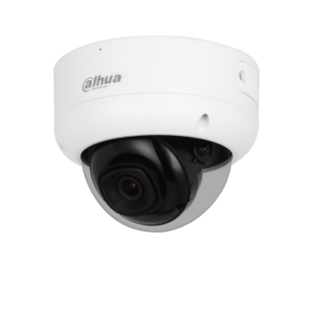 DAHUA-2068N-FO | Domo fijo IP Dahua StarLight con Smart IR de 50 m, antivandálico para exterior