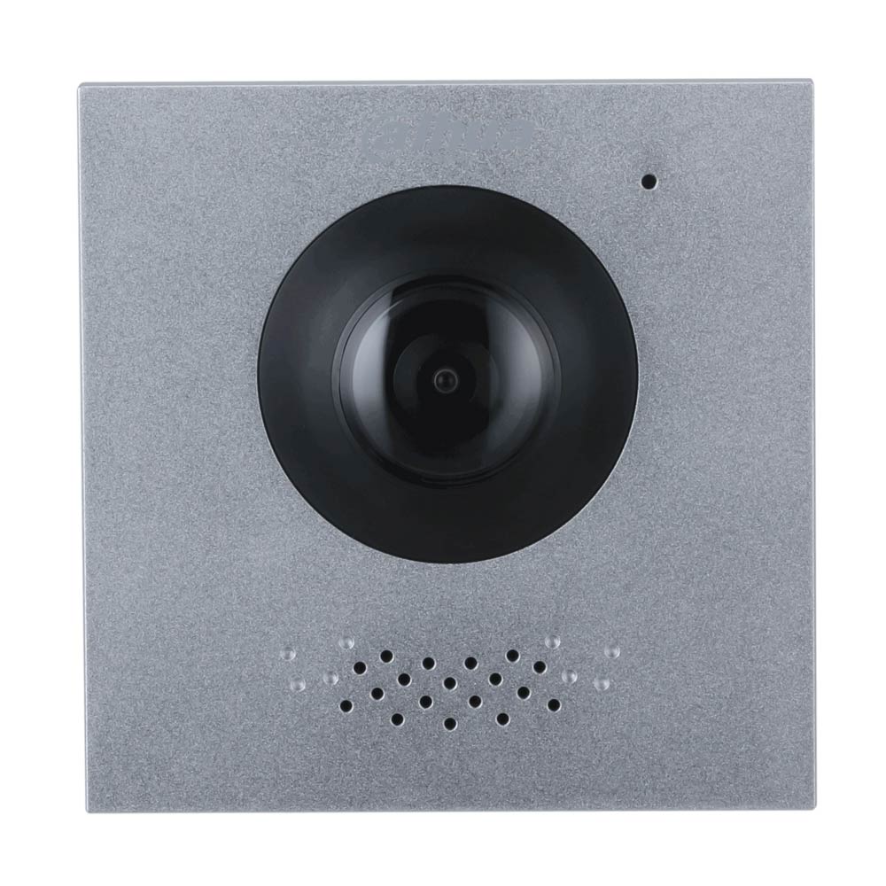 DAHUA-2102 | Camera module for modular video intercom system of the VTO4202F-X series by Dahua. Camera. H.264. 2MP CMOS. Night vision. 1.95 mm lens (160 °). PCM / G.711A / G-711U. It incorporates microphone and speaker. 1 alarm output Tamper. RS485 IP65, IK07. Compatible with 2-wire interface and RJ45. Anodized aluminum. IP65, IK07. 12V DC PoE