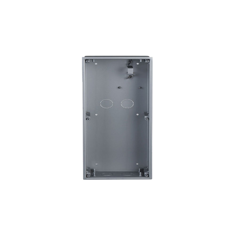 DAHUA-2114 | Mount box for DAHUA-2113 and VTO4202F-X series. Aluminum. For surface/embedded mount.