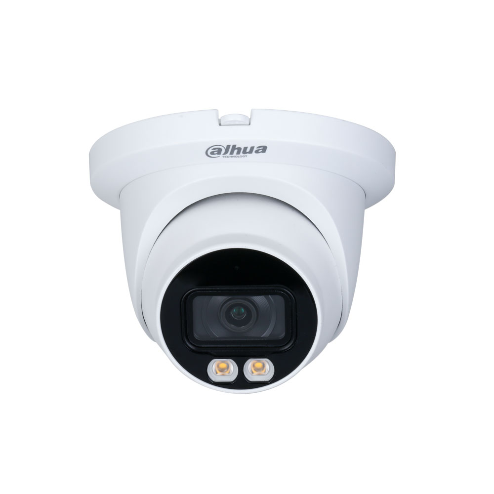 DAHUA-2221-FO | Dahua StarLight IP dôme fixe avec 30m d'éclairage extérieur blanc