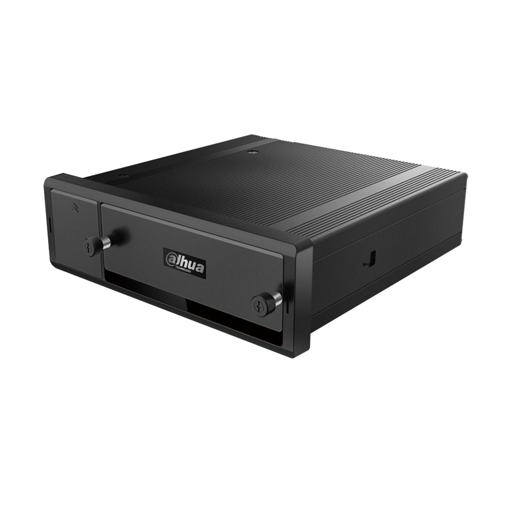 DAHUA-2279-FO | XVR mobile 5 in 1 con 8 canali HDCVI / HDTVI / AHD / CVBS + 4 canali IP 1080P (aggiunti agli ingressi BNC). Smart H.264, H.264. Audio a due vie. Riproduce 4 canali. Registrazione in tempo reale 1080P a 8 + 4 canali. 2 uscite TV e 1 uscita VGA. 9 ingressi allarme / 2 uscite. Supporta 2 HDD. Slot per scheda SD. Include GPS, 3G / 4G e modulo WiFi. Porta RJ45. 1 USB 2.0 + 3 USB 3.0, 2 RS485, 2 RS232. Tolleranza alle vibrazioni. 6V ~ 36V.