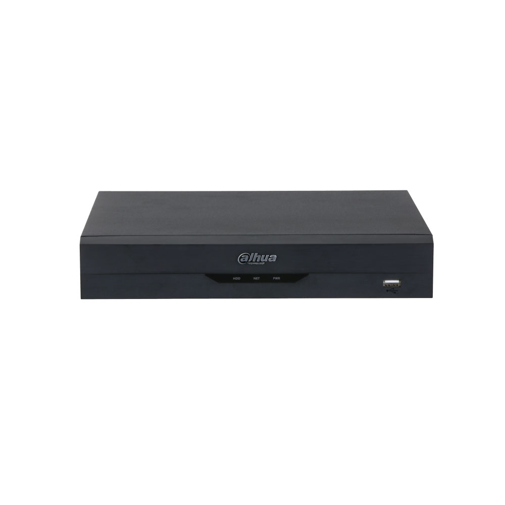 DAHUA-2599-FO | NVR IP Dahua 16 canali 4K / 8MP. Smart H.265 + / Smart H.264 + / H.265 / H.264 / MJPEG. Audio a due vie. Riproduzione fino a 16 canali 1080P. 12MP, 4K / 8MP, 5MP, 4MP, 3MP, 1080P, 720P, ecc. 80/60 Mbps. Uscite HDMI (4K) e 1 VGA (1080P). Protezione perimetrale a 2 canali. Riconoscimento facciale a 1 canale. SMD Plus a 4 canali. Capacità 1 HDD SATA. 1 RJ45. 2 USB 2.0. 12V DC