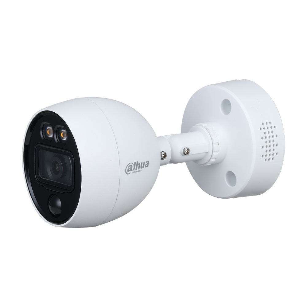 DAHUA-2709 | Cámara bullet 4 en 1 Dahua Full-Color con disuasión activa iluminación blanca Smart de 40 m para exterior