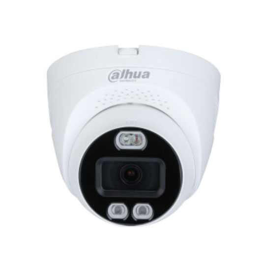DAHUA-2712 | Domo fijo 4 en 1 Dahua Full-Color con disuasión activa iluminación blanca Smart de 40 m para exterior