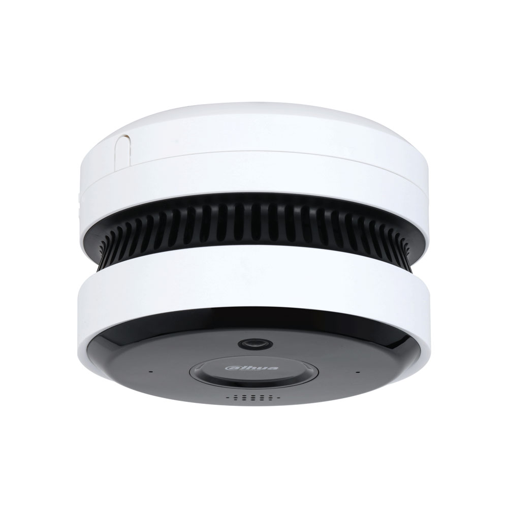 DAHUA-3306-FO | Cámara IP 5MP con sensor de humo IR AI-fire