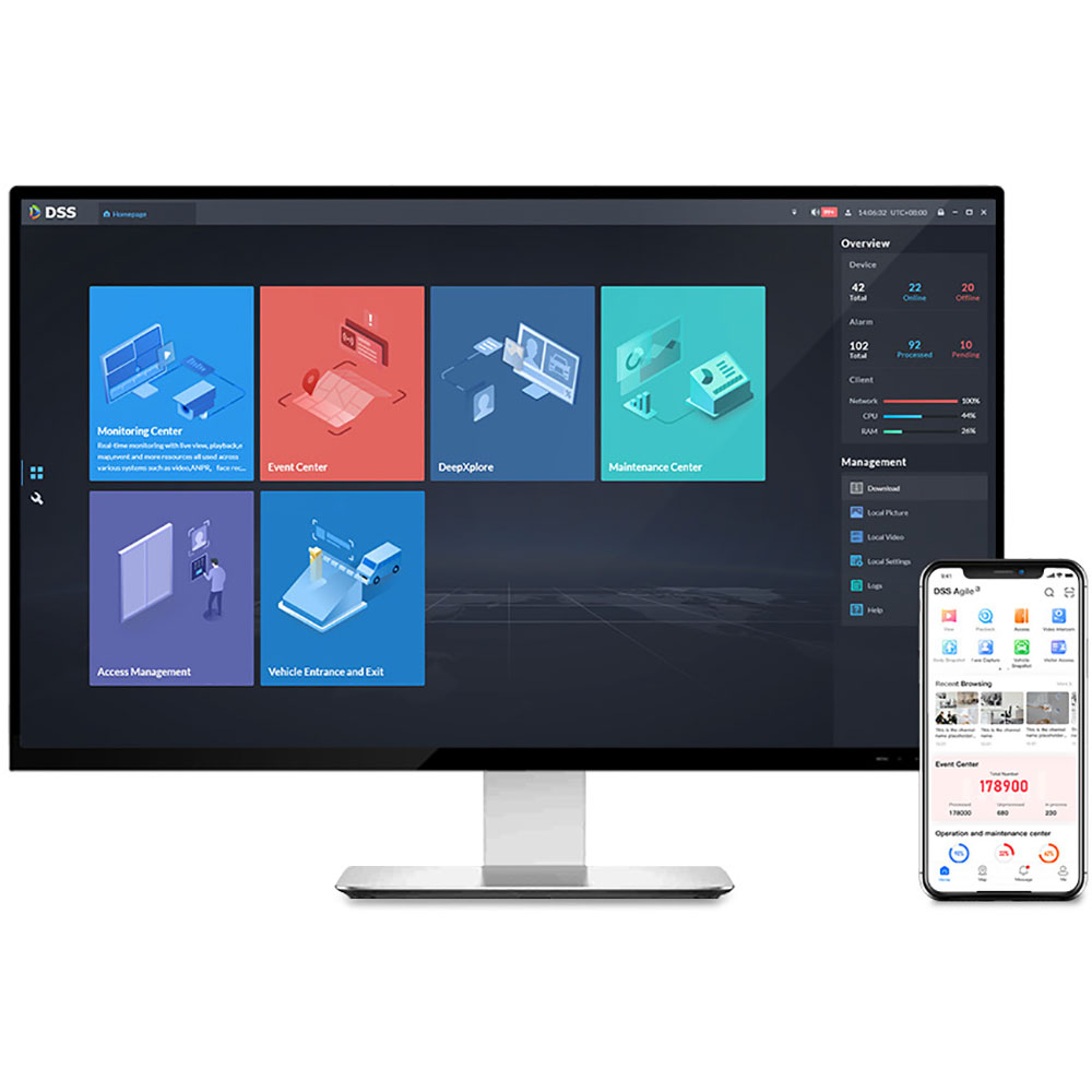 DAHUA-3346 | Support Management License for DSS Pro 8