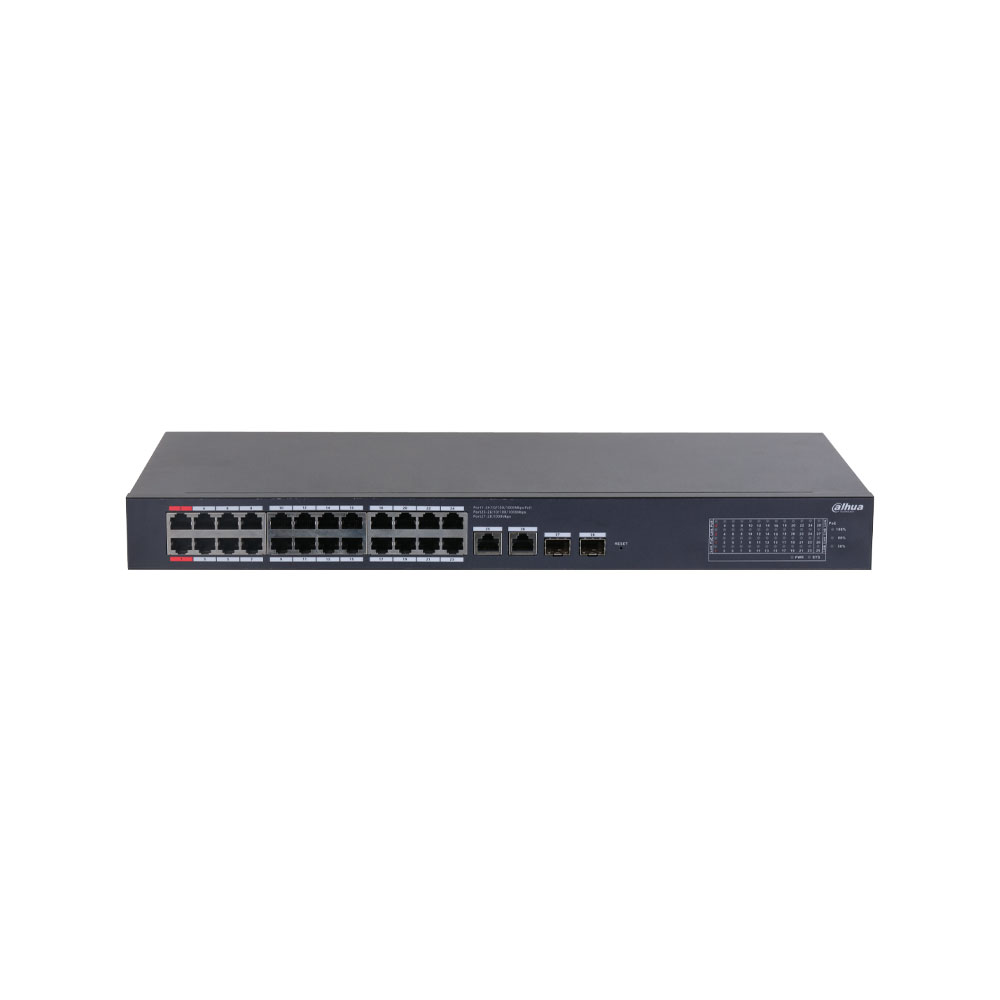 DAHUA-4251-V2 | Dahua Gigabit Gigabit Managed Cloud Switch with 24 PoE Ports