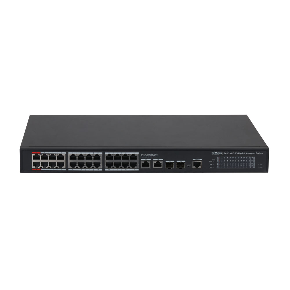 DAHUA-4427 | Dahua 28-port Gigabit Switch with 24 PoE ports