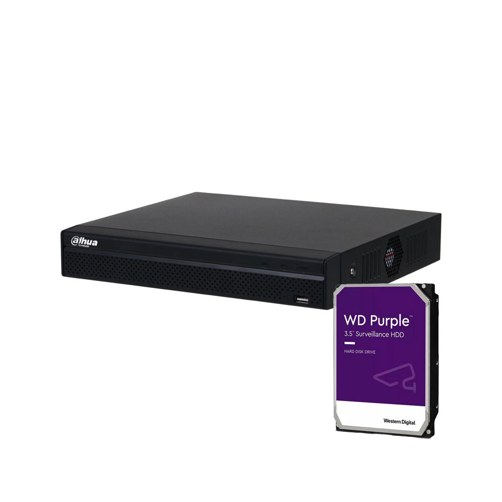 DAHUA-4470-1TB | NVR IP Lite de 8 canales con PoE