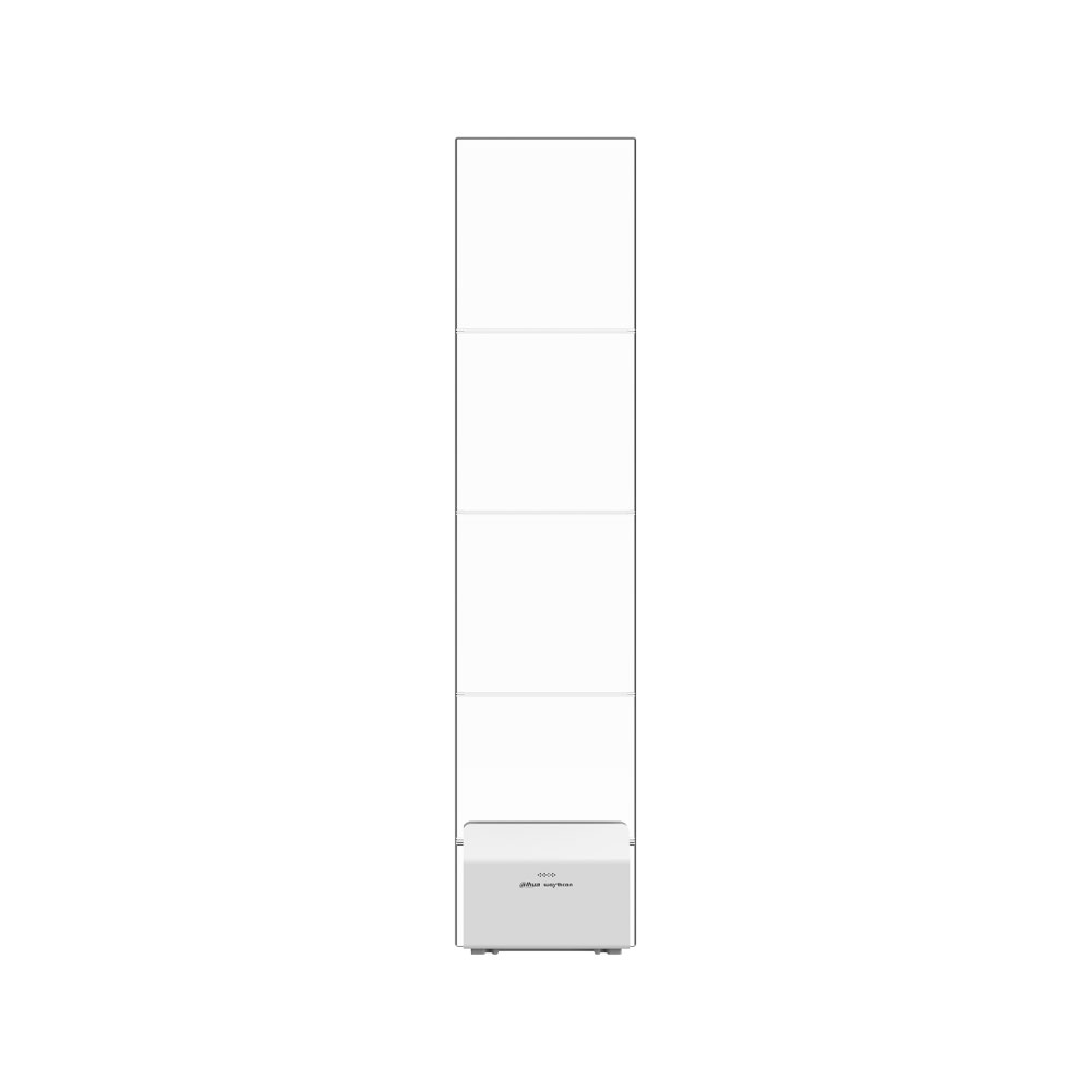 DAHUA-4723 | Antena antihurto EAS RF Dahua de 8,2 MHz con conexión en red, alarma acústica y luminosa y enlace CCTV