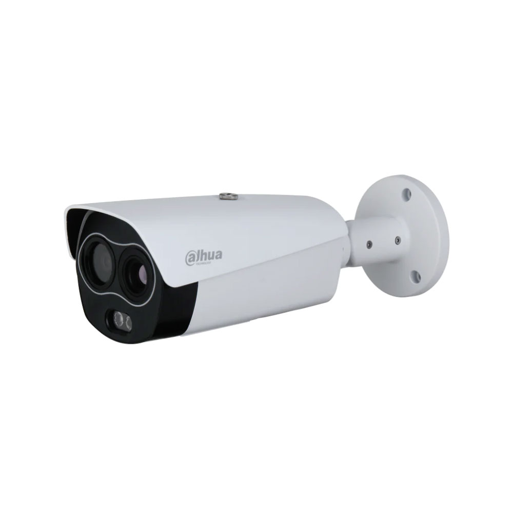 DAHUA-4756 | 4MP Dahua thermal hybrid camera with visible and thermal analysis