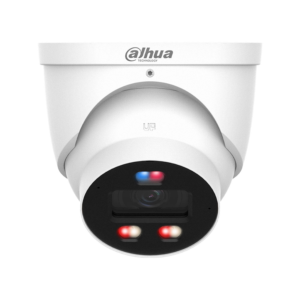 DAHUA-4904 | Domo IP Dahua 4MP WizColor con disuasión activa y analítica avanzada