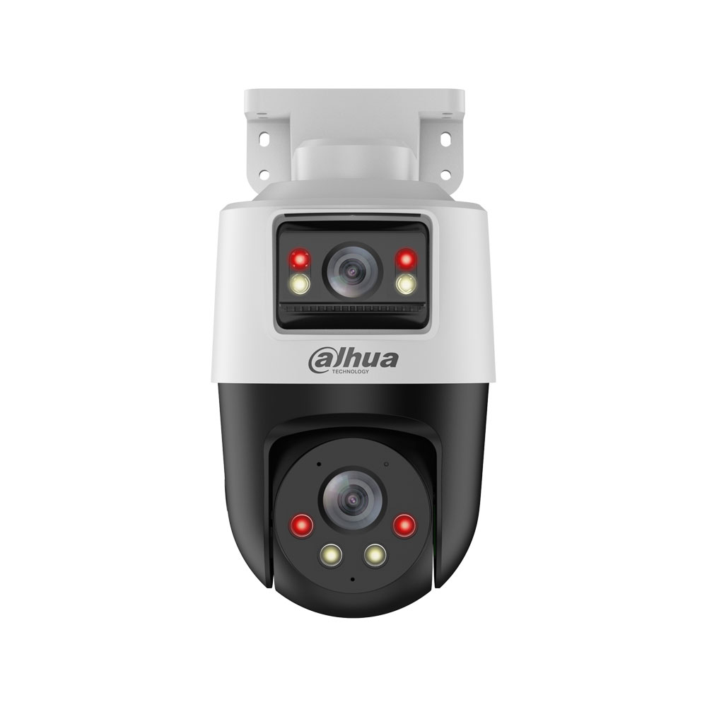 DAHUA-4910 | Dôme IP Dahua WizSense 2MP+2MP Pan Tilt X-Spans avec dissuasion active