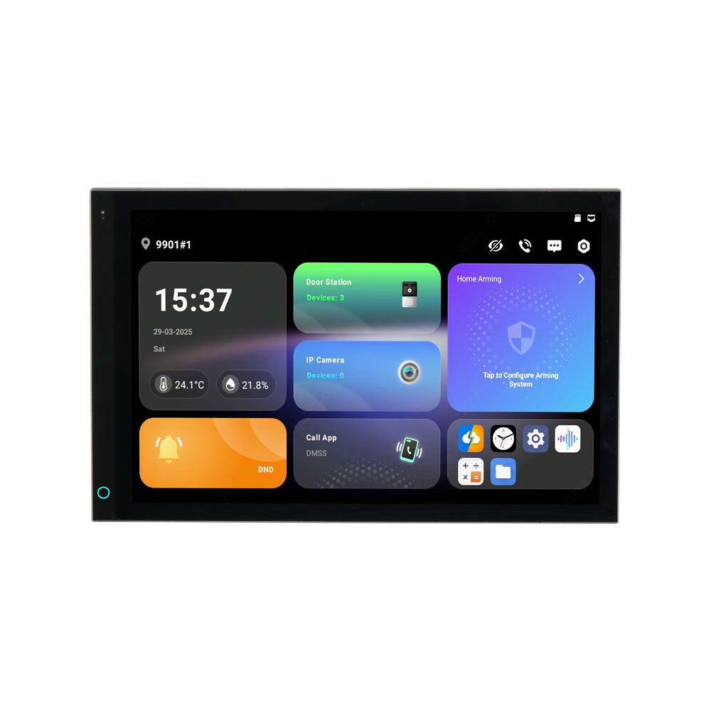 DAHUA-4977 | Monitor interior híbrido de 4 hilos Dahua con Android 14 y pantalla táctil de 10,1"