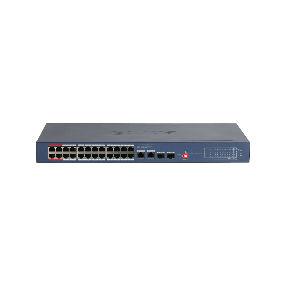 DAHUA-4981 | Switch gestionable Smart PoE Gigabit Dahua de 28 puertos