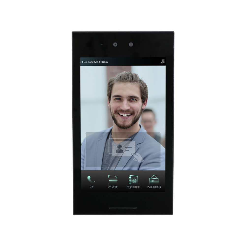 DAHUA-5123 | Poste de rue IP Dahua Ultra avec écran tactile 10,1" et reconnaissance faciale