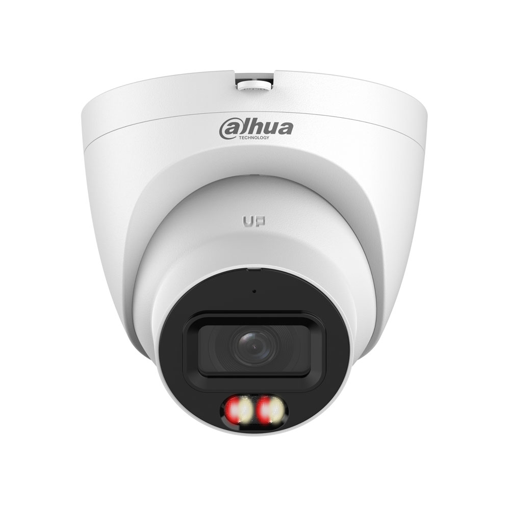 DAHUA-5135 | Domo IP Dahua WizSense Smart Dual Light de 12MP con óptica fija de 2,8 mm