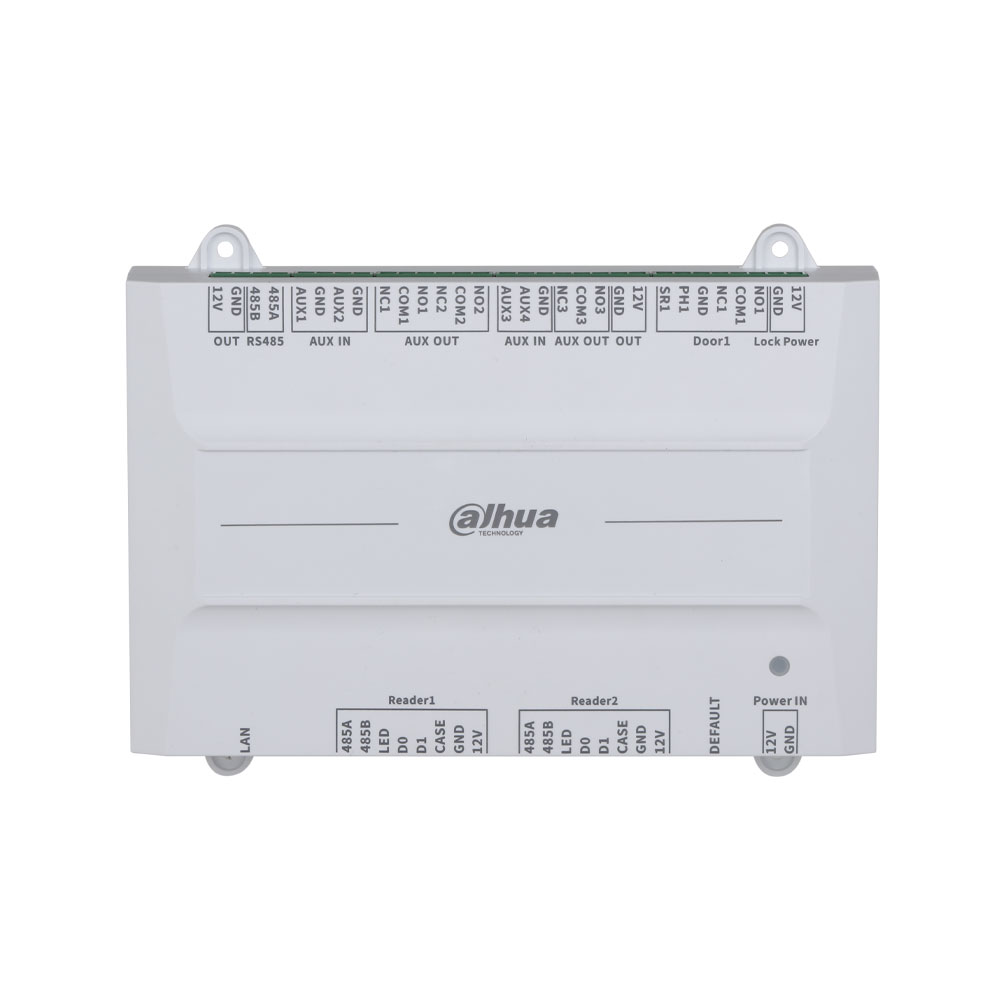 DAHUA-5244 | Controladora de acesso bidirecional Dahua para uma porta com PoE