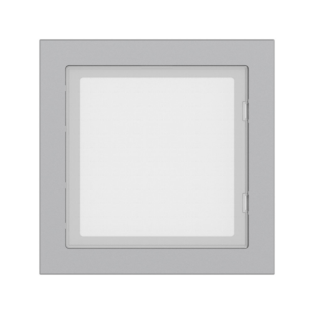 DAHUA-5298 | Module Dahua pour station de portier vidéo IP modulaire avec façade argentée en aluminium