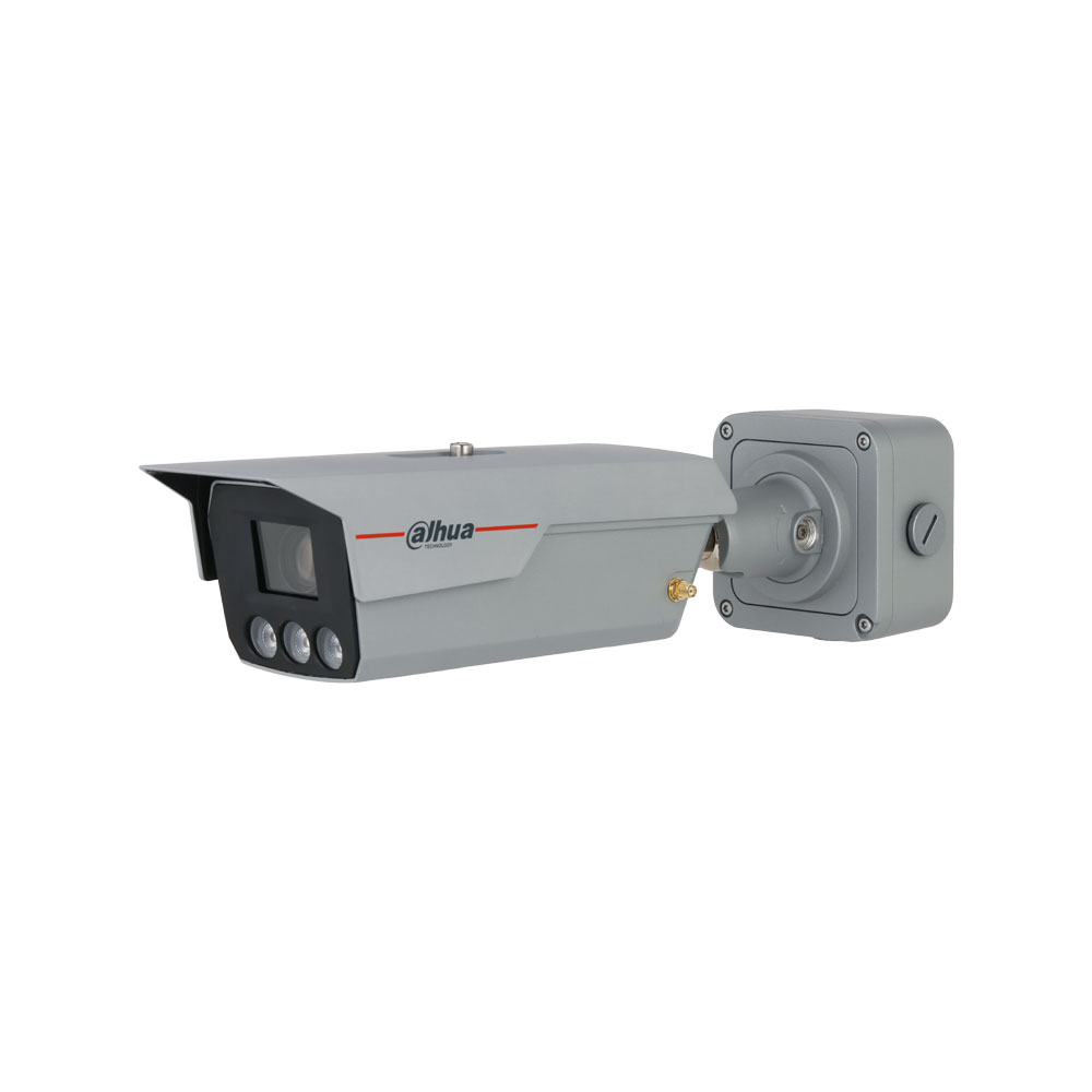 DAHUA-5320 | Cámara IP Dahua Spotter Nano de 4MP con ANPR, 4G y óptica varifocal motorizada de 8~32 mm para tráfico