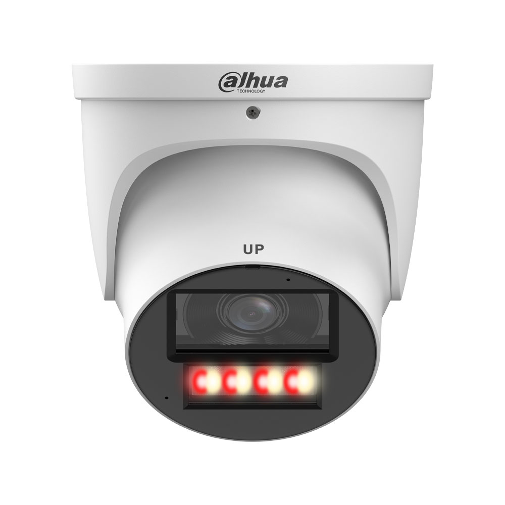 DAHUA-5344 | Domo IP Dahua WizMind 5 de 4MP con WizColor y óptica fija para exterior