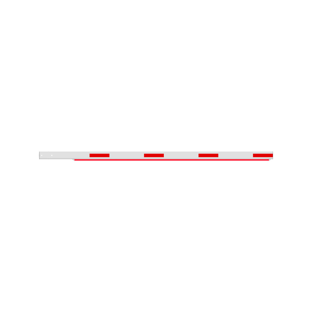 DAHUA-5382 | Dahua 5 m straight barrier arm with LED lighting for vehicle access