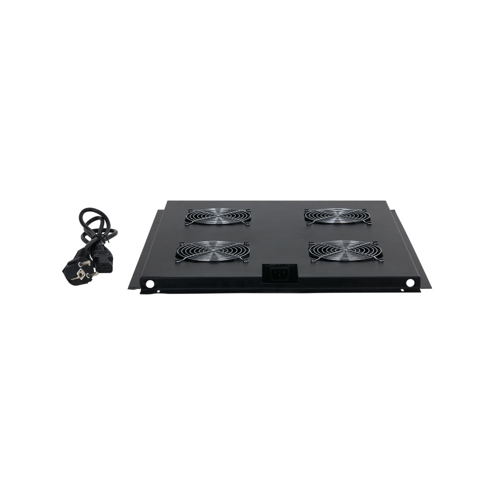 DAHUA-5388 | Ventilador Dahua de 4 unidades para armário 42U com cabo europeu