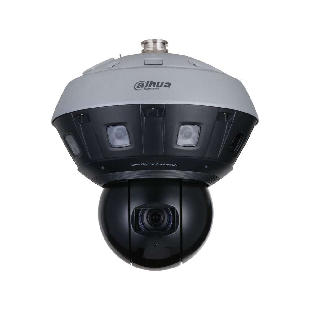 DAHUA-5412 | Dahua Hubble Series 32MP 360° panoramic IP PTZ dome with 8MP PTZ module, 45X zoom and Xinghan