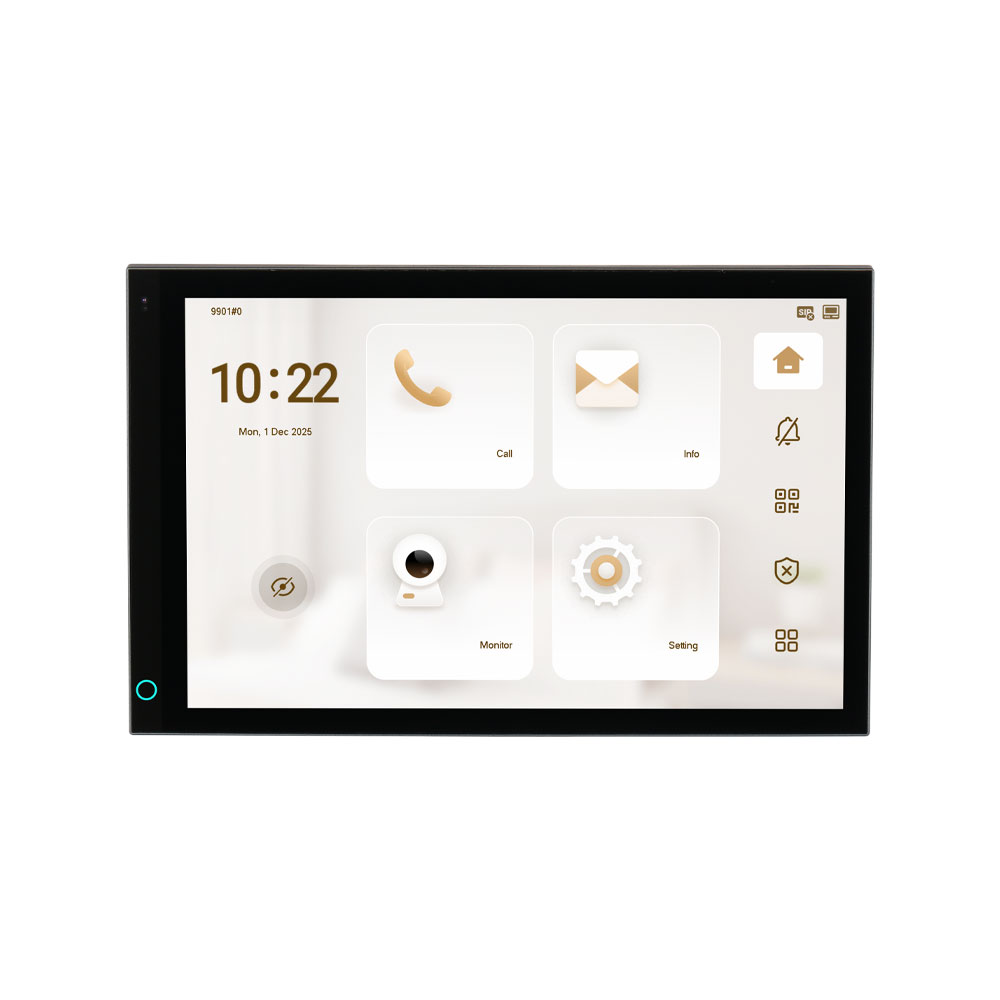 DAHUA-5525 | Monitor IP Dahua Pro de 10,1 pulgadas con Linux, WiFi 6 y PoE