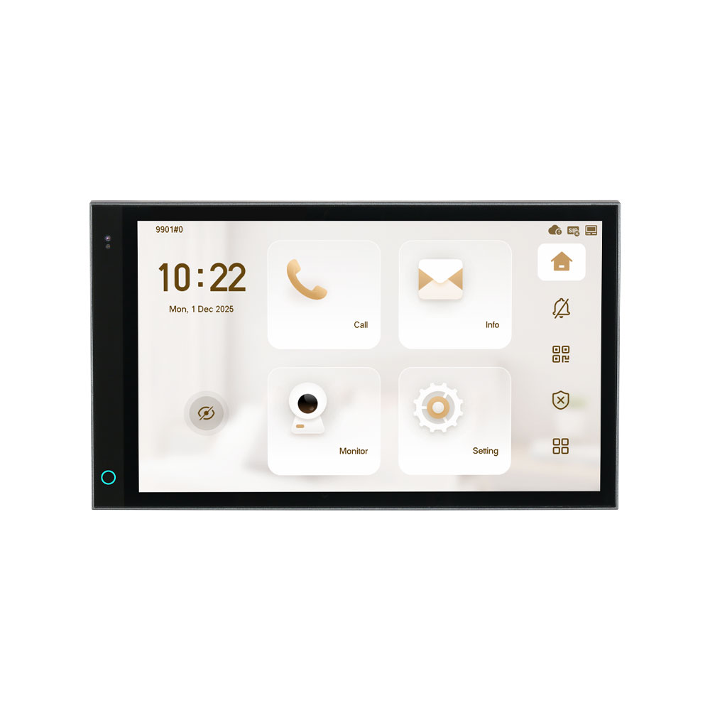 DAHUA-5527 | Monitor interior IP y Wi-Fi Dahua de 7 pulgadas con pantalla táctil IPS y PoE