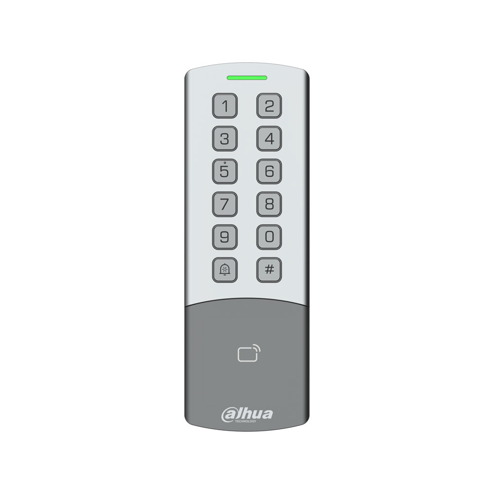 DAHUA-5532 | Contrôleur d’accès autonome Dahua avec lecteur RFID double fréquence, clavier, Wi-Fi et IP65