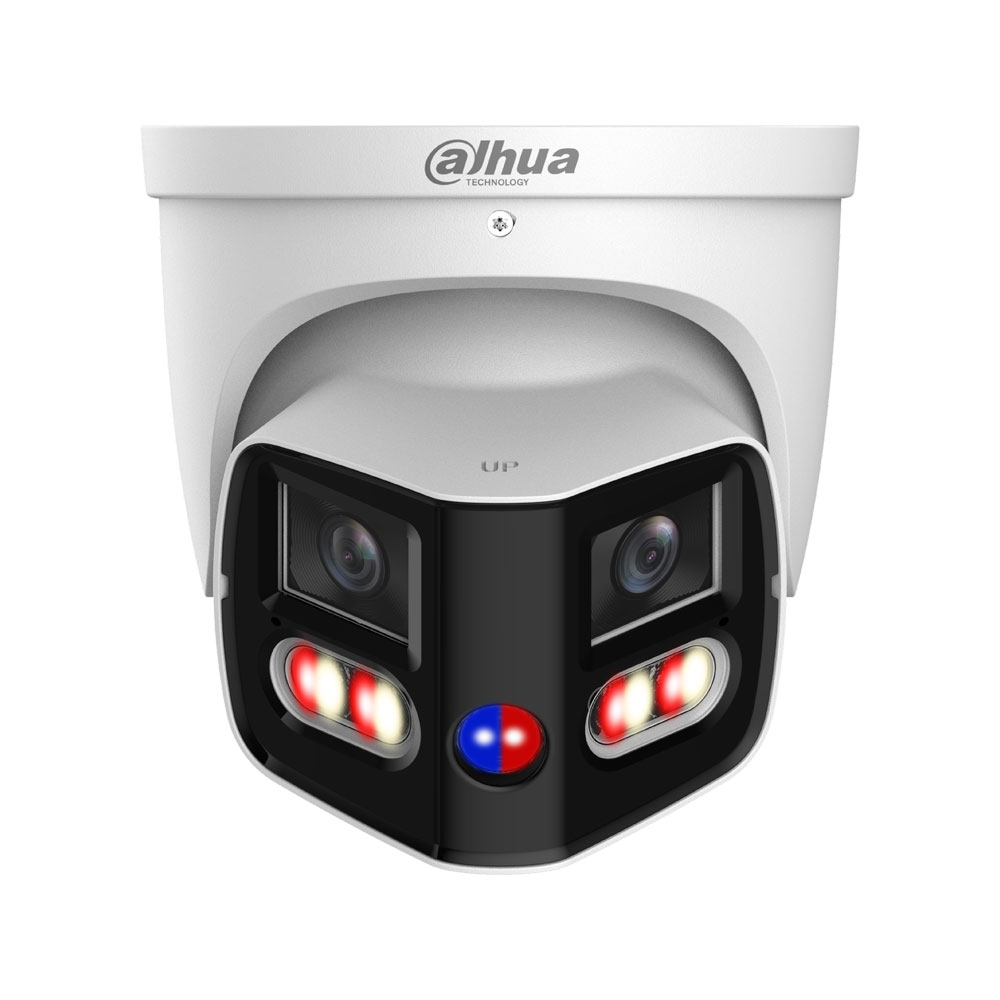 DAHUA-5543 | Dahua WizSense 3 8MP panoramic IP mini-dome with 180° view for outdoor use