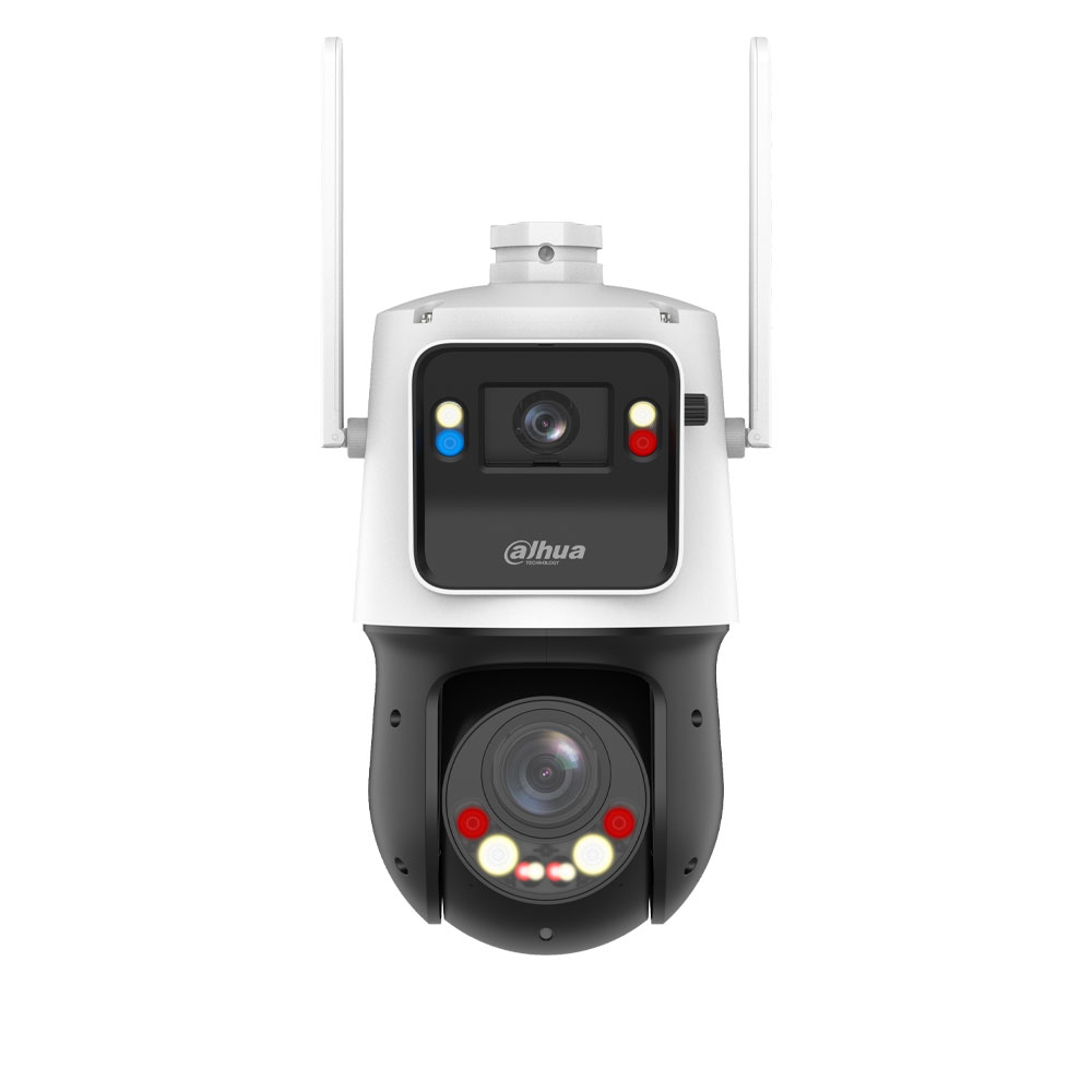 DAHUA-5551 | Domo PTZ IP Dahua X-Spans de 4+4MP con 4G, AOV, WizColor, TiOC y zoom óptico 25x
