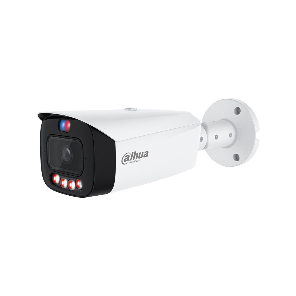 DAHUA-5635 | Dahua WizSense 8MP IP bullet camera with WizColor, TiOC PRO, AI and active deterrence for outdoor use
