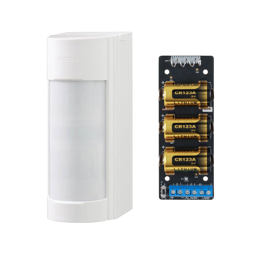 DAHUA-VXI-R | Detector de doble PIR Optex para exterior con expansor de entrada vía radio Dahua