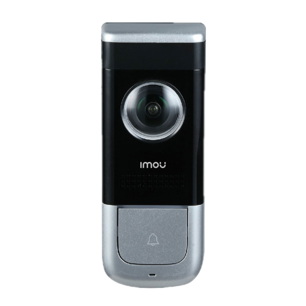 DB11-IMOU | IMOU by Dahua VDP for outdoors with WiFi. It incorporates PIR detector with configurable area. 1/2.7" CMOS camera. 2MP @ 20 fps . 5m IR illumination. 1.9 mm (140 °) lens. Two-way audio (incorporates microphone). MicroSD slot. Micro USB. Reset button. IP55. 12V DC / 24V AC